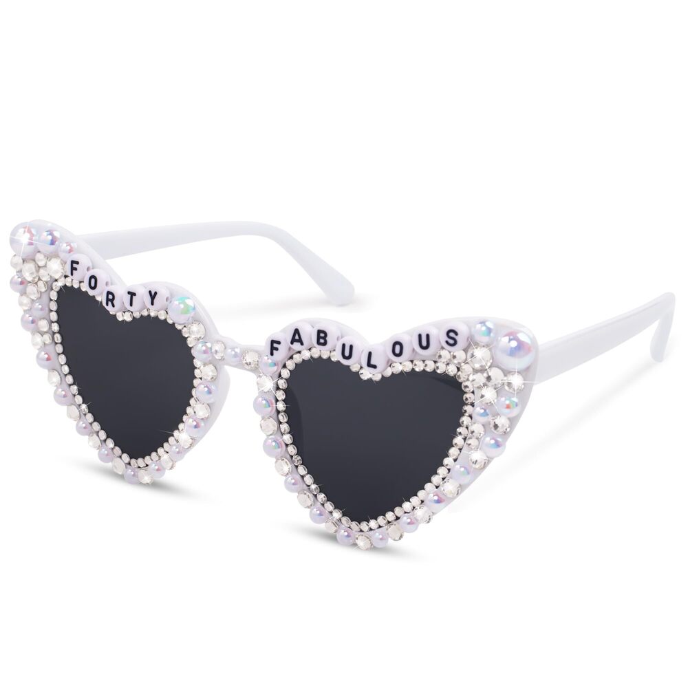 4526 40th Birthday Glasses - ' Forty Fabulous' Birthday Party Supplies，40
